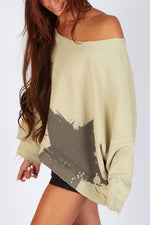 Estudio Viva Sofia Star Sweatshirt (Ecru)