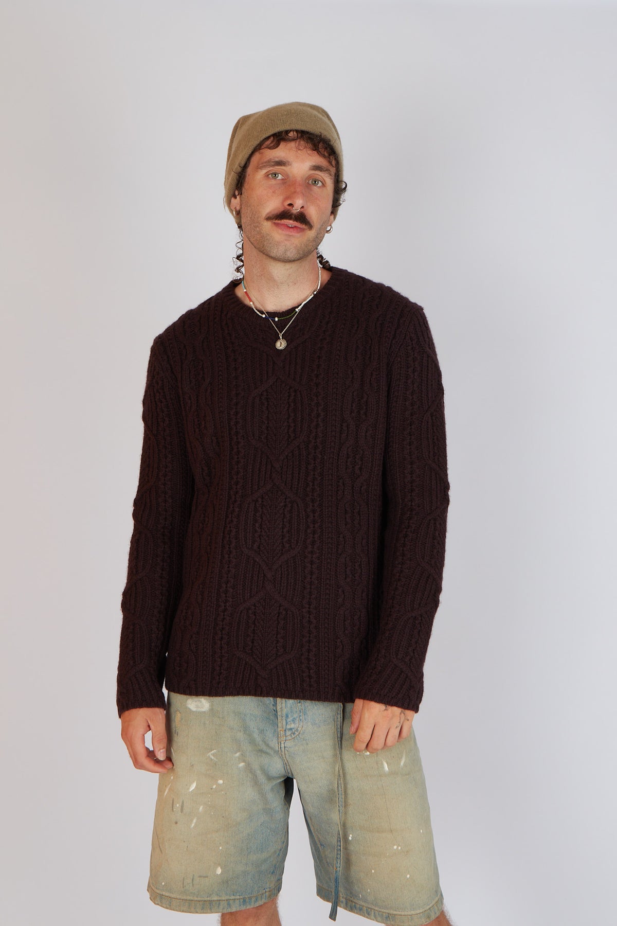 Rundholz Wool Knit Cap / Scarf