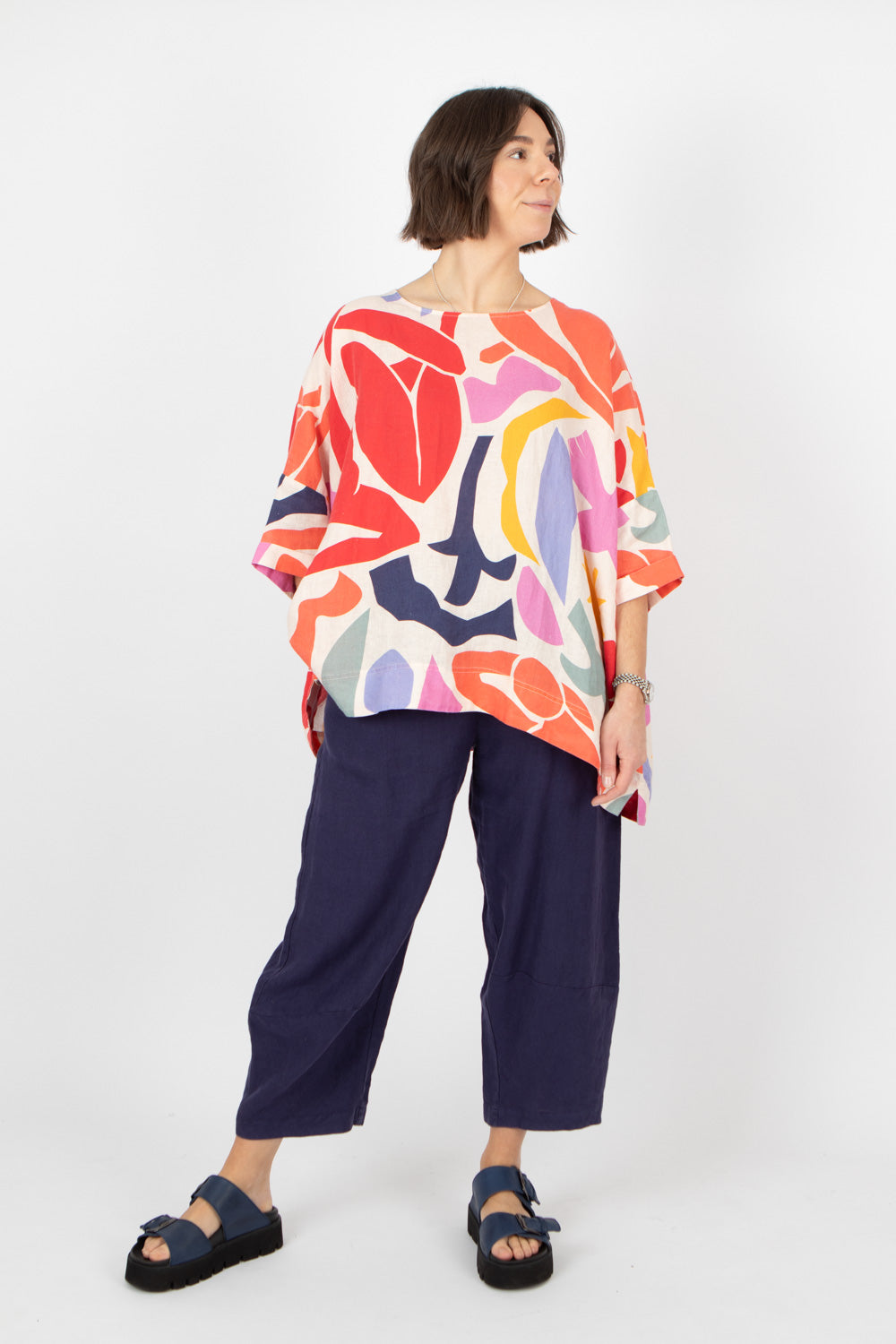 Estudio Viva Rosa Printed Top