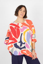 Estudio Viva Rosa Printed Top