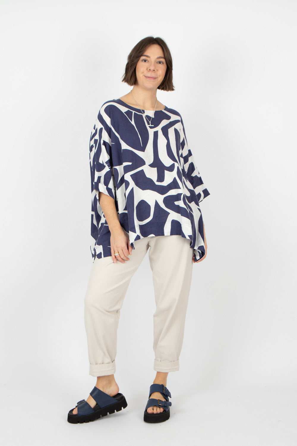 Estudio Viva Rosa Printed Top