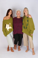 Estudio Viva Sofia Star Sweatshirt (Basil)