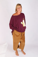 Sort Aarhus Marcelin Velvet Trousers