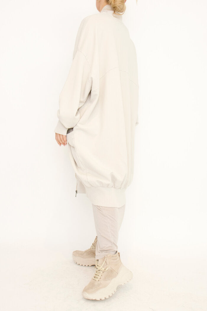 Sweat Cardigan Long