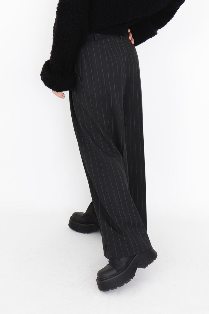 Pinstripe Trousers