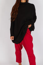 Sort Aarhus Chantal Knitted Tunic