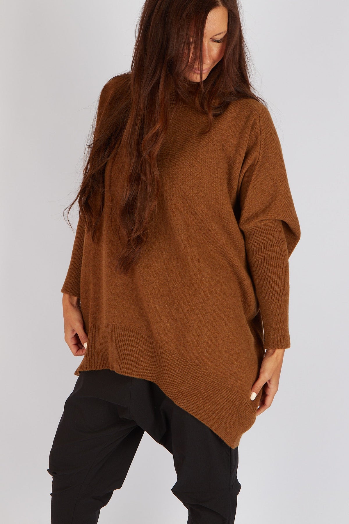 Sort Aarhus Chantal Knitted Tunic