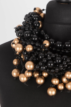 ji100308 - Jianhui Round Beads Necklace @ Walkers.Style buy women's clothes online or at our Norwich shop.